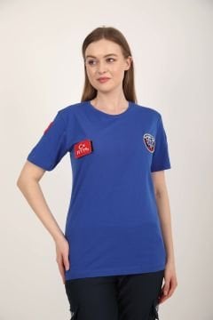 Yeni Paramedik Sax Mavisi Penye T-shirt(Unisex)