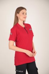 Yeni Paramedik Kırmızı Lacoste T-shirt
