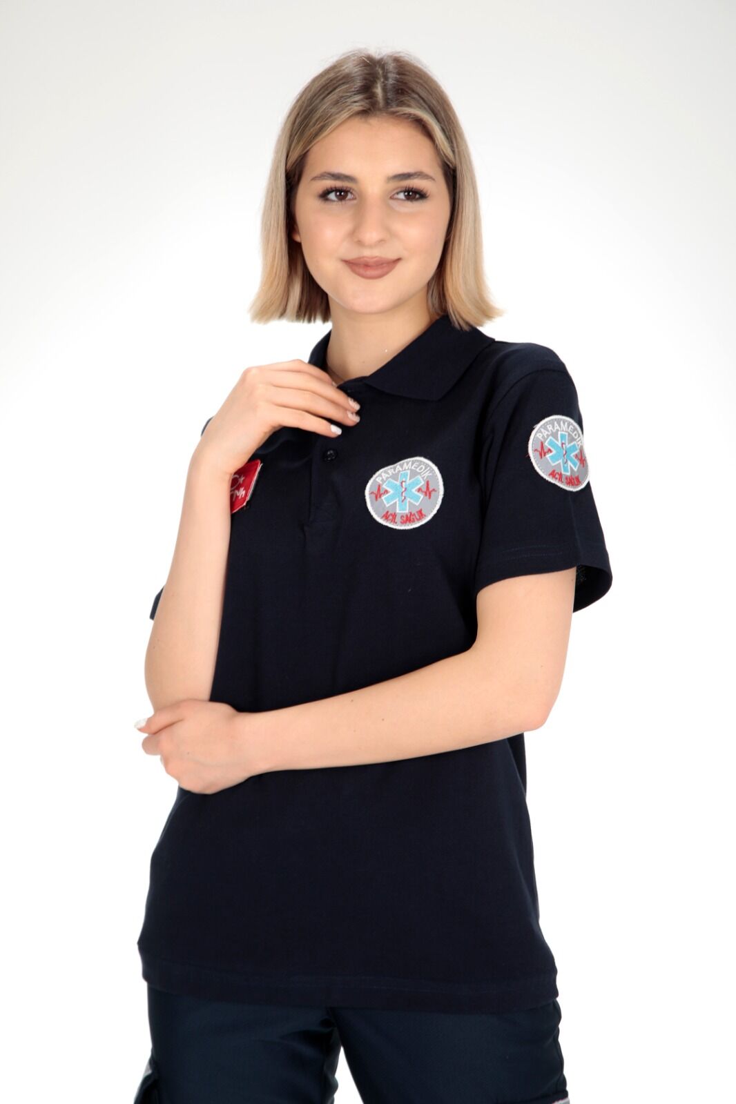 YENİ Lacivert Lacost Paramedik T-shirt(Unisex)