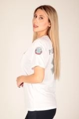 Paramedik V Yaka Beyaz Comfort T-shirt