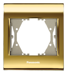 Panasonic Thea Blu Gold+Dore Tekli Çerçeve - WBTF08015GL-TR