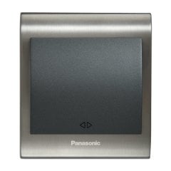 Viko Panasonic Thea Blu Inox Füme Permütatör