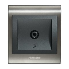 Viko Panasonic Thea Blu Inox Füme Uydu F Konnektörlü