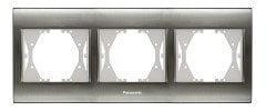 Panasonic Thea Blu Inox+Beyaz Üçlü Çerçeve  - WBTF08035IN-TR