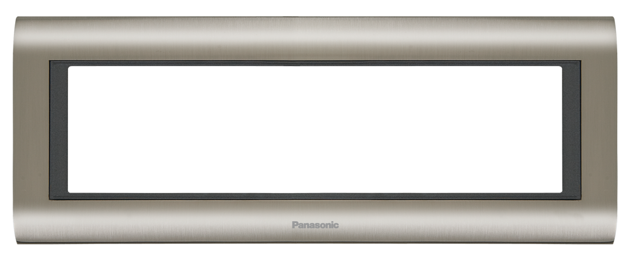 Viko Panasonic Thea Sistema 7M İnox Füme Çerçeve