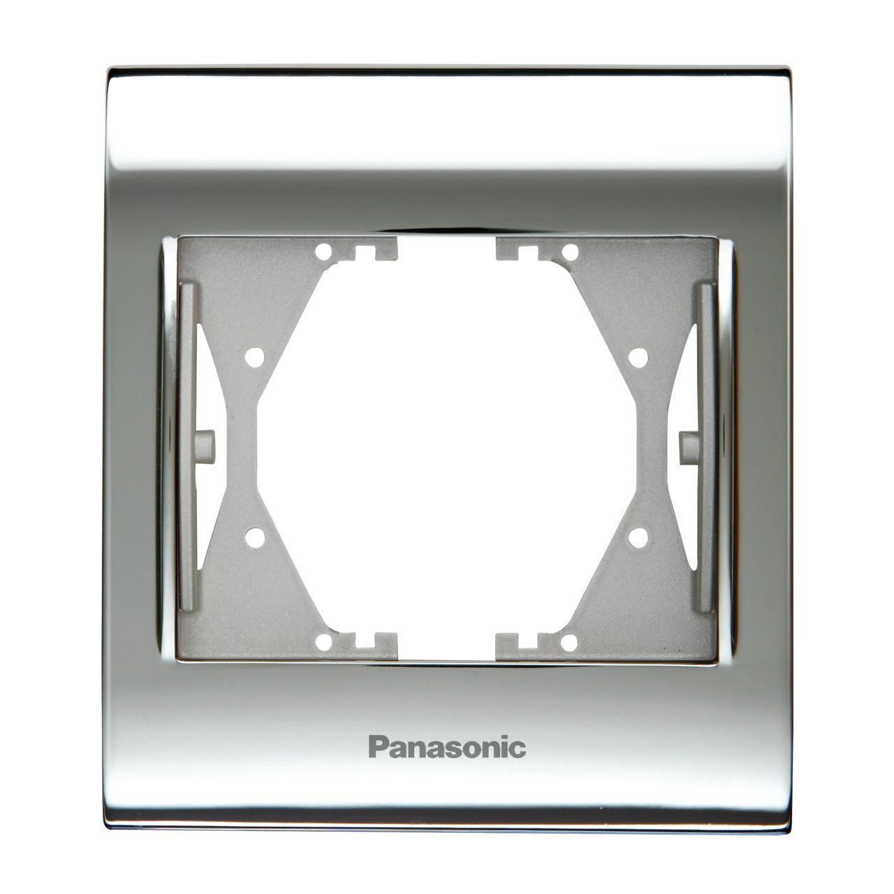 Panasonic Thea Blu Chrome+Beyaz Tekli Çerçeve - WBTF08015CH-TR