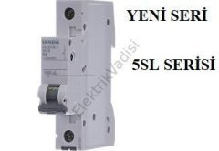 Siemens 1x16 Amper W Otomatlar C Tipi 6ka Yeni Seri Sigorta