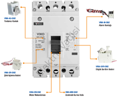 Viko 3X160 Amper Sabit Kompakt Şalter VMF SN-2 Serisi