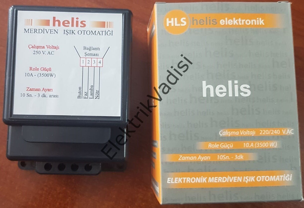 Helis Merdiven Işık Otomatiği 10A