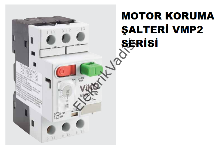 Viko Motor Koruma Şalteri 1.6-2.5 Amper VMP1-2.5