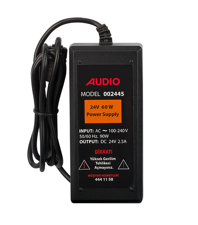 Audio Şifreli Zil Paneli İçin Güç Kaynağı 60w 02445
