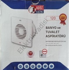Horoz Pimaş Banyo Tuvalet Aspiratör 120 lik 12 Cm Havalandırma Fanı