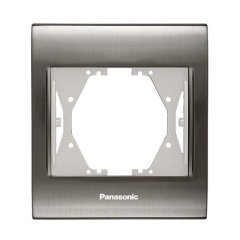 Panasonic Thea Blu Inox+Beyaz Tekli Çerçeve - WBTF08015IN-TR