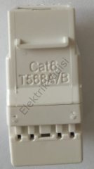 Nead 45x45 mm Cat-6 Tekli Data Soketi 2056