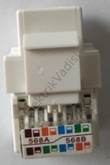 Nead 45x45 mm Cat-3 Rj11 Telefon Soketi 2057