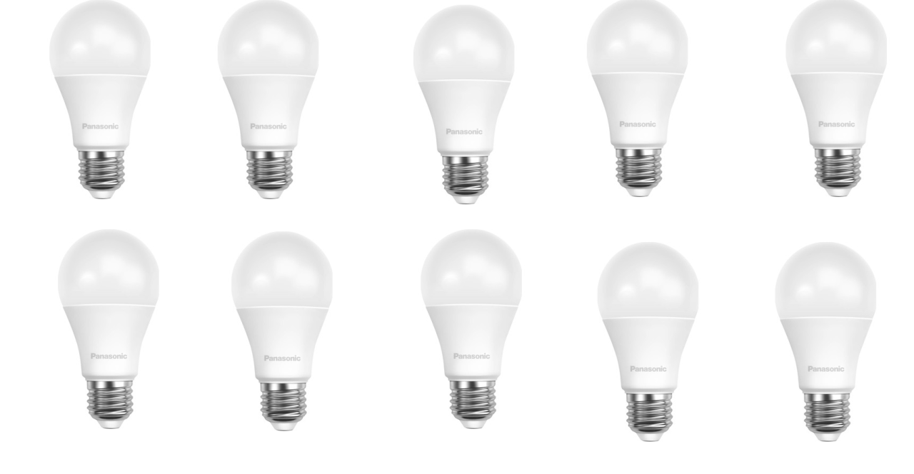 Panasonic 8.5W Led Ampul Beyaz Günışığı E27 Duy 10lu Paket