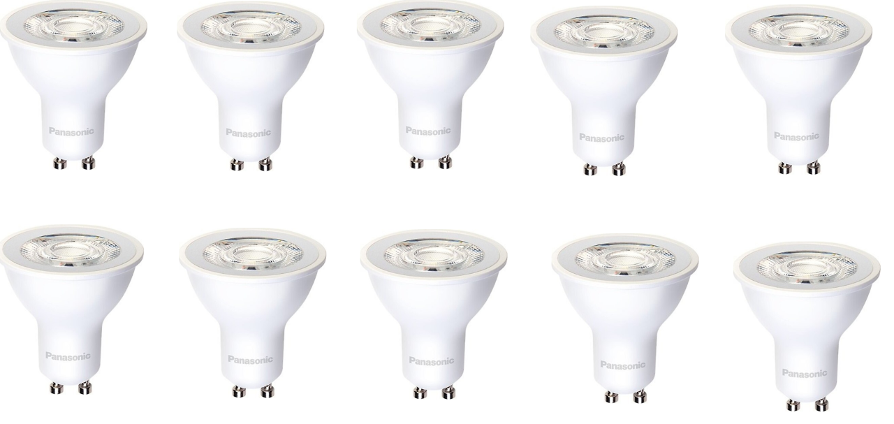 Panasonic 4W Led Ampül Sarı Işık GU10 Duylu 10lu Paket