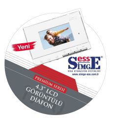 4.3 İnç Renkli Görüntülü Premium SERİSİ 1990 SİMGE