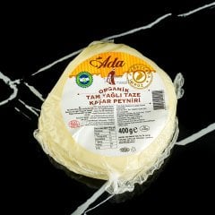 Elta Ada Organik Tam Yağlı Taze Kaşar Peyniri 400g