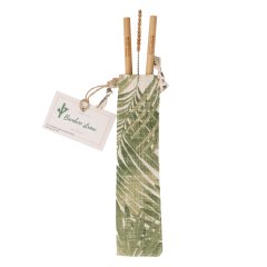 Mycocobowl Bambu Pipet Set (Tasarım Keseli)