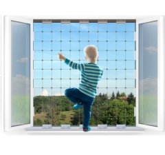 Winblock Çocuklar Için Pencere Güvenlik Sistemi - 60X140 Cm Kadar Uyumlu