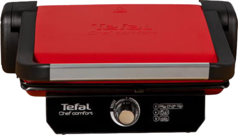 Tefal Chef Comfort Kırmızı 1800 W Tost Makinesi