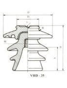 VHD-35 Porselen İzolatör