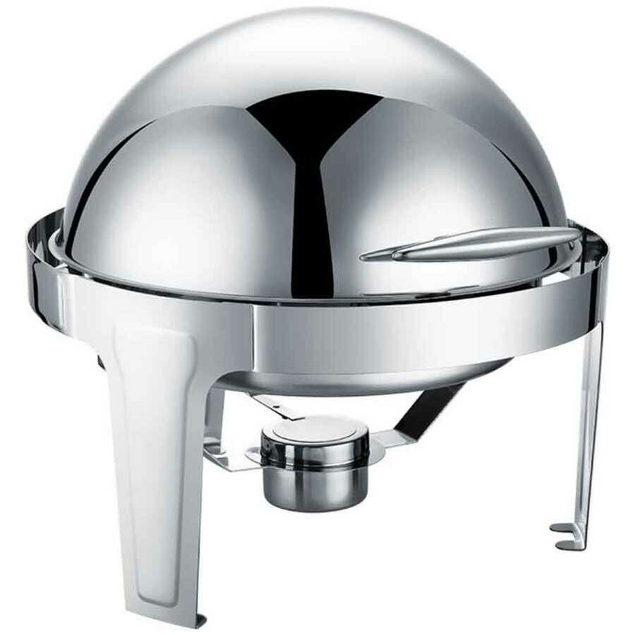 Epinox Chafing Dish, Yuvarlak, Roll Top Kapak, 9 L