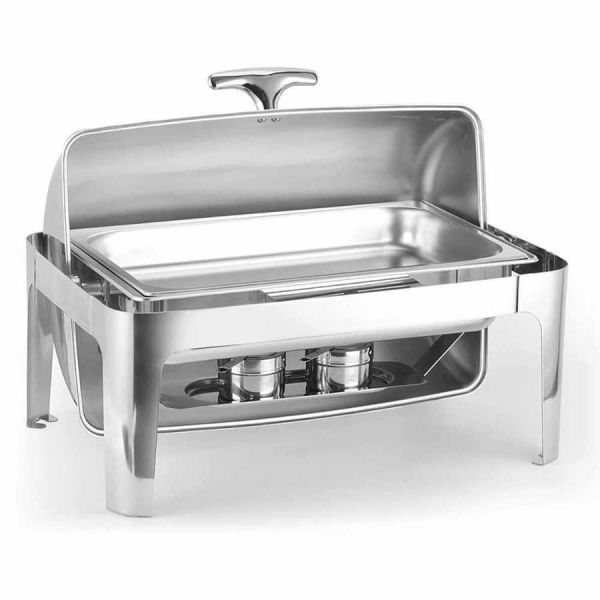 Epinox Roll Top Kapaklı  Chafing Dish, 9 L