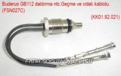 Buderu GB112 ntc ( KK01.92.021 ) Buderu GB112 daldırma ntc . Geçme ve vidalı kablolu