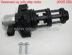 Viessmann WH1B Üç yollu step motor uzun tip ( KK01.96.408 ) orijinal kod: 7824699 . Viessmann  3.yollu step motor.Adım motor no.4520838.Saia motor