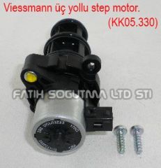 Viessmann WH1B Üç yollu step motor uzun tip ( KK01.96.408 ) orijinal kod: 7824699 . Viessmann  3.yollu step motor.Adım motor no.4520838.Saia motor