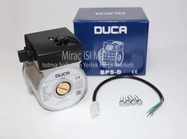 DUCA Sirkülasyon pompa motoru - Wilo ya uyumlu muadil bir ürün 84 Watt ( KK01.98.338 ) DUCA BPS15-5D Dar çarklı sağa dönüşlü
