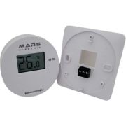 ﻿Mars S5 oda termostatı . Beyaz Renkli . KABLOSUZ . Dijital ekranlı ( 93180006605  ) kombi oda termostatı . Digital room thermostat . mars oda termostatı .