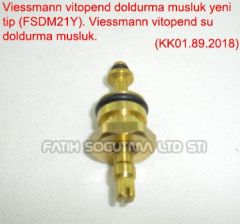 Viessmann vitopend doldurma musluk yeni tip WH1D MİNİK( KK01.89.2018 ) (FSDM21Y) Viessmann vitopend su doldurma musluk