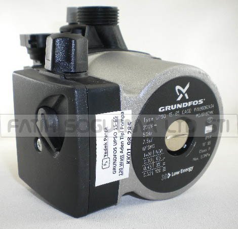 Grundfos UPSO 15-65 ( 120 Watt ) Pompa Motoru ( KK01.98.285 )