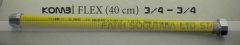 Kombi Gaz Borusu Bağlantı Hortumu Flex 40 Cm Makaronlu (3/4 - 3/4) ( KK01.95.140 ) Kombi doğalgaz bağlantı borusu . kombi fleksi .