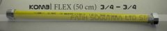 Kombi Gaz Borusu Bağlantı Hortumu Flex 50 Cm Makaronlu (3/4 - 3/4) ( KK01.95.141 )