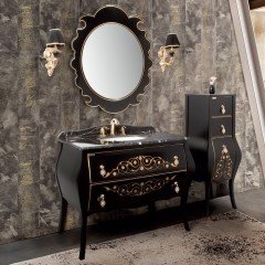 Lineart Evita 110 cm Banyo Dolabı + Ayna