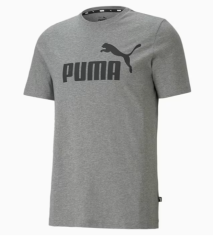Puma Essentials Erkek Gri Tişört 586666-03