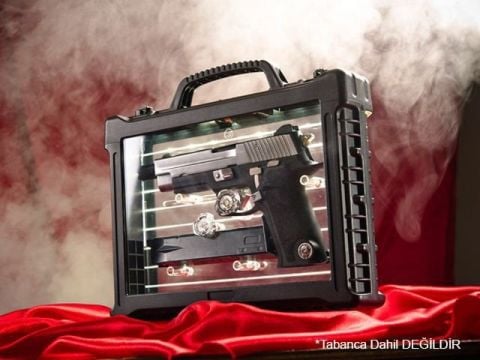 LED BOX Pistol Display Tabanca Çantası