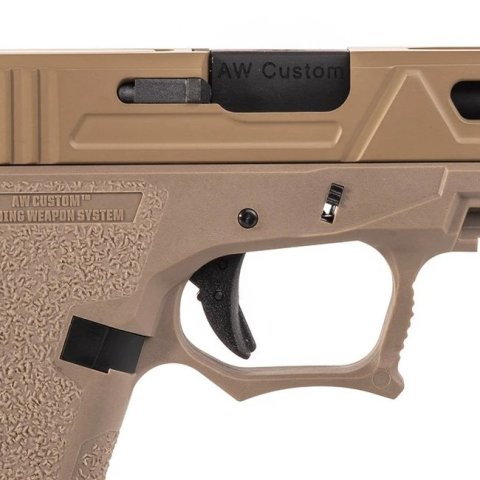 AW Custom VX9301 TAN Airsoft GBB Tabanca G19 AGENCY tipi