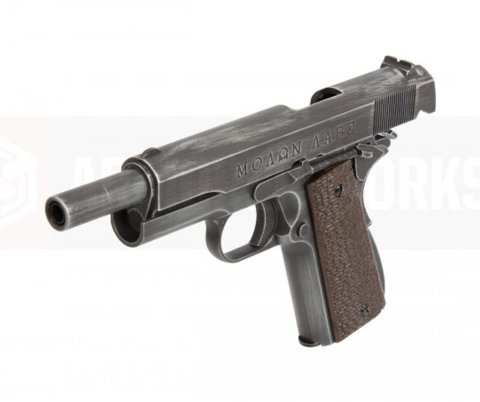 Armorer Works  Full Metal ''Molon Labe'' 1911A1 - Brown Grip