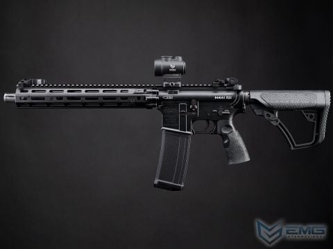 EMG Daniel Defense Lisanslı DDM4A1 RIII SIYAH Airsoft AEG Tüfek, CYMA Platin QBS