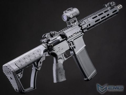 EMG HELIOS Daniel Defense Lisanslı MK18 RIII SIYAH Airsoft AEG Tüfeği, CYMA Platinum QBS