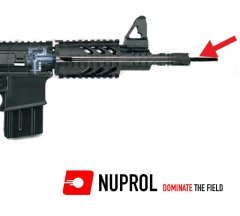 NUPROL Airsoft 300mm (6.03mm) Paslanmaz Çelik Namlu