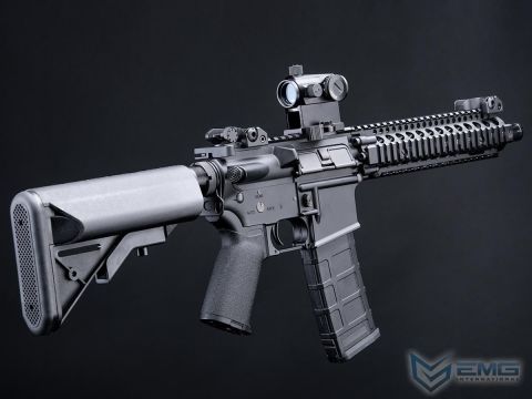 EMG Daniel Defense Lisanslı DDM4 SIYAH Airsoft Tüfek Platinum QBS