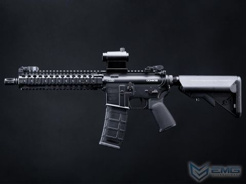 EMG Daniel Defense Lisanslı DDM4 SIYAH Airsoft Tüfek Platinum QBS