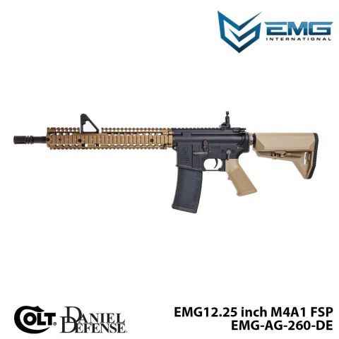 Airsoft Tüfek KİNG ARMS EMG Colt Licensed Daniel Defense 12.25'' EMG-AG-260-DE