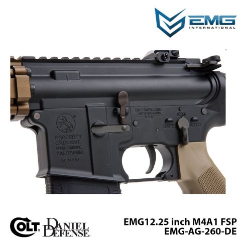 Airsoft Tüfek KİNG ARMS EMG Colt Licensed Daniel Defense 12.25'' EMG-AG-260-DE